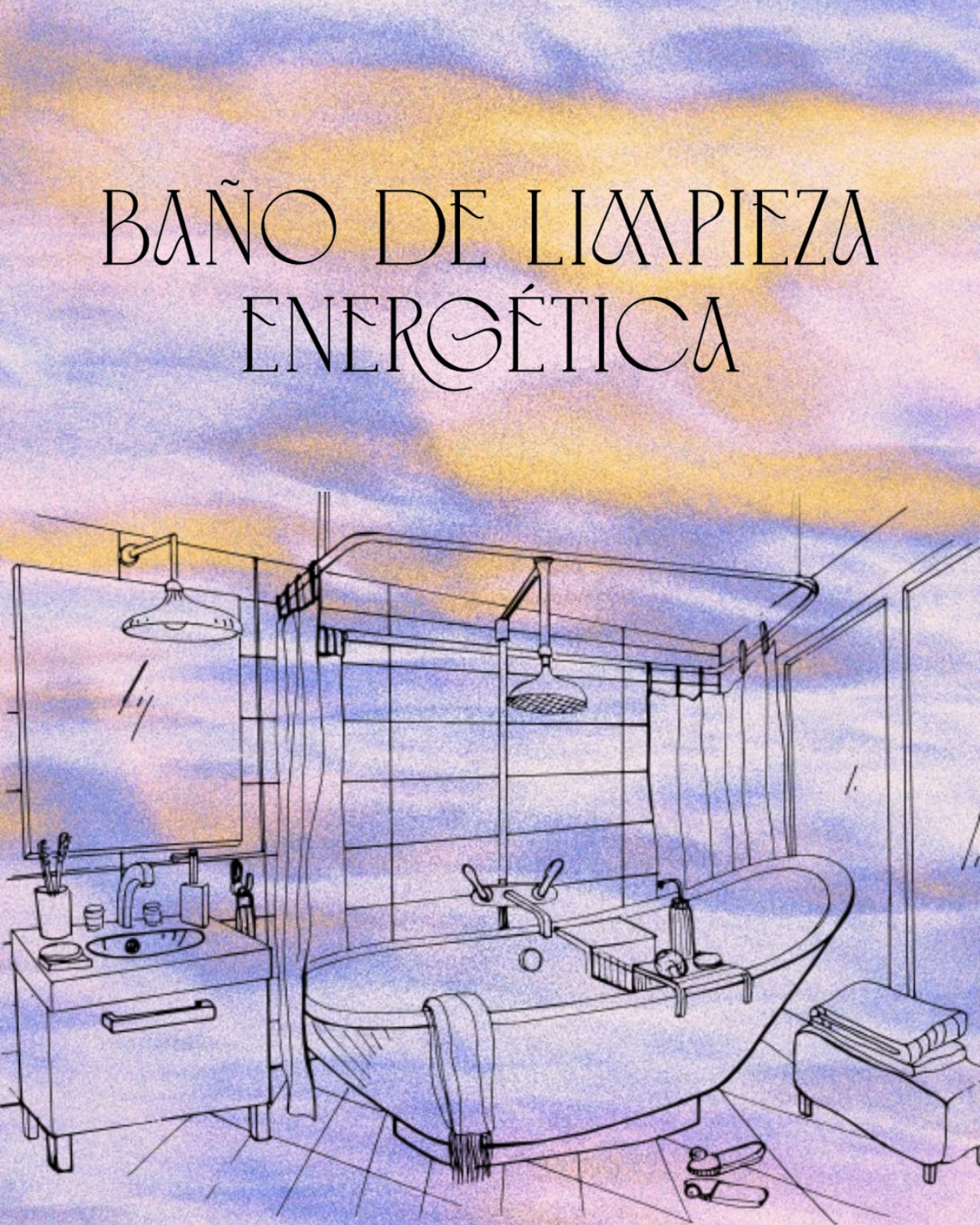 Publicación de Instagram sobre baño de limpieza energética